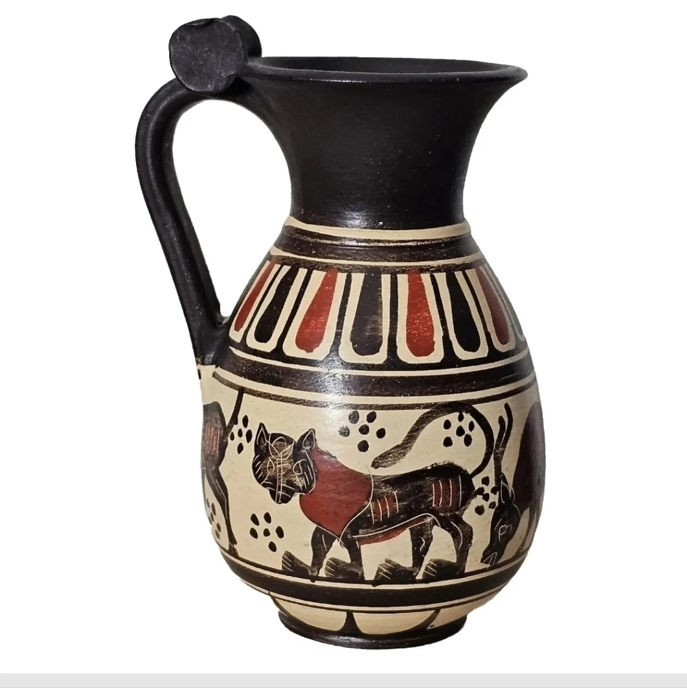 Ancient Greece Proto-Corinthian 640 BC Period Exact Museum Copy Pitcher Vase